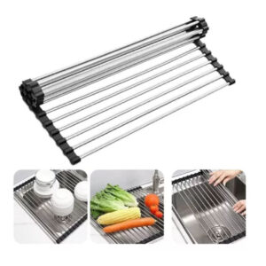 escurridor de platos enrollable