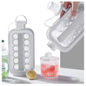botella hielera molde hielos circulares